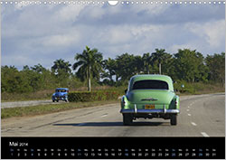 On the road in Cuba